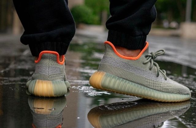 Adidas yeezy naranjas shop y grises mujer